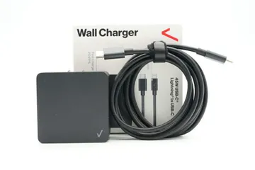 Bộ sạc nhanh 45W Verizon (Mỹ) kèm cáp C to C dài 2M, sạc nhanh PPS/PD/QC - Không bảo hành cáp đi kèm (P128006)