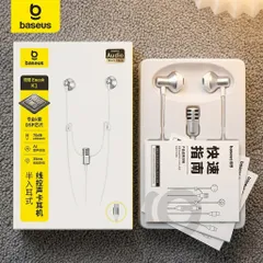 [Kho MĐ + LB] Tai nghe dây chân Type C BASEUS ANCOK - K1, dùng được iP17, có Mic, hát karaoke online (P127860)