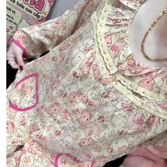 {Hàng mới về}Bộ ngủ mặc nhà tiểu thư F21