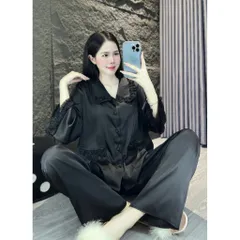 (40-60kg) Tay lỡ cổ sen phối ren trơn