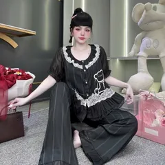 {Mẫu mới về} Bộ ngủ mặc nhà sang lụa mịn