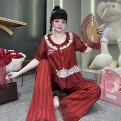{Mẫu mới về} Bộ ngủ mặc nhà sang lụa mịn