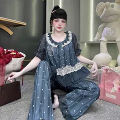 {Mẫu mới về} Bộ ngủ mặc nhà sang lụa mịn