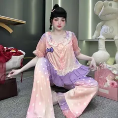 {Mẫu mới về} Bộ ngủ mặc nhà sang lụa mịn