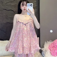 {Mẫu mới} Đùi hai dây mặc nhà