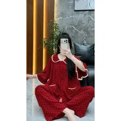 {Mẫu mới} Tay lỡ cổ sen phối ren F21