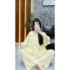 {Mẫu mới} Tay lỡ cổ sen phối ren F21