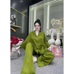 Bộ ngủ mặc nhà pijama trơn