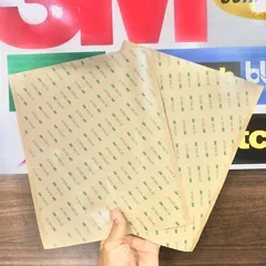 Tờ băng keo 2 mặt 3M 93015 khổ A4 – Siêu dính, Siêu chắc, Siêu mỏng, Chịu nhiệt độ cao (P126908)
