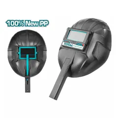 Mặt Nạ Hàn Total TSP9102 – Nhựa PP Chịu Nhiệt, Kính Hàn 108×50×3mm