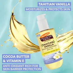 Dầu dưỡng da body Palmer's Tahitian Vanilla Moisture Drenching Body Oil 192ml