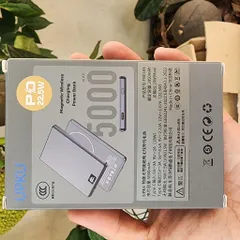 Sạc dự phòng magsafe kim loại 5000mah siêu đẹp fullbox (P125977)