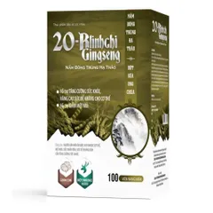 20B Blinhzhi Ginseng Viên tăng lực nhân sâm nắm đông trùng hạ thảo bồi bổ cơ thể, ăn ngủ ngon người suy nhược