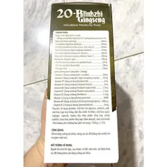 20B Blinhzhi Ginseng Viên tăng lực nhân sâm nắm đông trùng hạ thảo bồi bổ cơ thể, ăn ngủ ngon người suy nhược