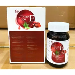 Vitamin E 500, E đỏ tinh dầu quả óc chó Vitamin E đỏ tinh dầu thông đỏ, lô hội, hoa anh đào chống oxy hóa lão hóa viên