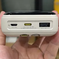 Sạc dự phòng Baseus PPXPB12 - 20.000mAh kèm cáp liền Type-C + Lightning (P125839)