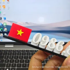 Bảng Số điện thoại có Lá Cờ (P125273)