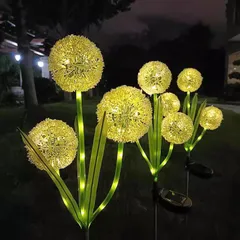 Đèn Năng Lượng Mặt Trời Đèn Led Trang Trí Tết 2025 Hoa Bồ Công Anh Đèn Trang Trí Ngoài Trời Năng Lượng Mặt Trời