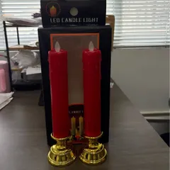 Nến Điện Tử Ngọn Lửa Lắc Lư Đèn Nến Led Trang Trí Phòng Ngủ Nến Điện Tử Thân Dài Trang Trí Lễ Tiệc Nến Chạy Pin