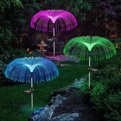 Đèn Trang Trí Tết Đèn sứa Năng Lượng Mặt Trời Thay đổi 7 Màu Đèn Trang Trí Năng Lượng Mặt Trời Đèn Trang Trí Tết 2025