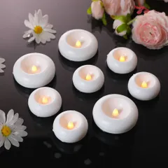 Đèn Nến Nổi Mặt Nước Cảm Ứng Không Ngọn Lửa Đèn Nến Điện Tử Thả Nước Trang Trí Lễ Tiệc Đám Cưới Sinh Nhật Đèn Cầu Nguyện