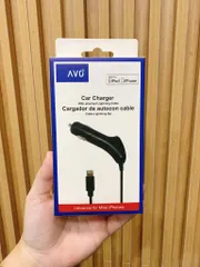 Tẩu sạc ô tô liền cáp iPhone AVO - C48 có chứng chỉ MFI (P125071)