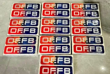 Logo dán xe OFFB decan 3M phủ keo thuỷ tinh (P124980)