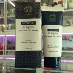 Sữa Rửa Mặt Ngừa Mụn, Dưỡng Trắng Chuyên Biệt Cho Da Dầu C-Renew - Giúp Giảm Mụn Và Cải Thiện Làn Da