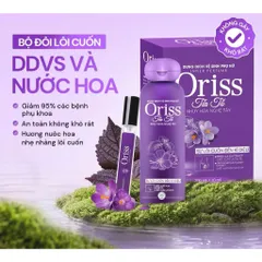 Set Sản Phẩm Chăm Sóc Vùng Kín Oriss Dành Cho Nữ: 1 Dung Dịch Vệ Sinh Nữ Tía Tô 200ml + 1 Nước Hoa Vùng Kín 10ml
