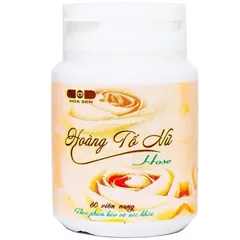 Hoàng Tố Nữ Dan Khang hỗ trợ giảm khí hư bạch đới bổ trung ích khí cho phụ nữ Hộp 60 viên