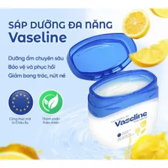 Sáp dưỡng môi Vaseline Dân Khang dưỡng ẩm giảm tình trạng môi khô nứt nẻ