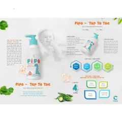 Sữa tắm ngừa rôm sảy cho bé Pipo 250g/ 450g 847478