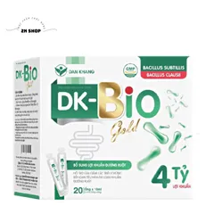 Hộp 20 Ống Uống DK BIO GOLD Hỗ Trợ Bổ Sung Lợi Khuẩn Đường Ruột 4 tỷ lợi khuẩn