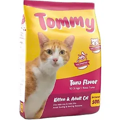 Thức ăn Tommy cho mèo con và trưởng thành gói 500G