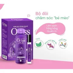 Nước hoa vùng kín nữ Oriss chiết xuất tía tô ngừa khuẩn hương thơm quyến rũ lưu hương 24h 10ml