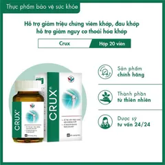 Viên uống bảo vệ sụn khớp CRUX DÂN KHANG-Giúp duy trì sự dẻo dai và linh hoạt cho khớp giảm đau khớp