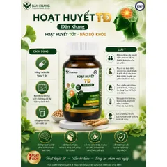 HOẠT HUYẾT TIỀN ĐÌNH DÂN KHANG - Hộp 30 Viên