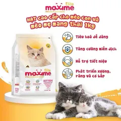 Maxime Elite Thức ăn cao cấp dành cho mèo con và mèo mẹ đang mang thai 1kg