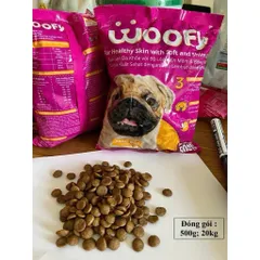 Thức ăn Woofy cho chó lớn 500g