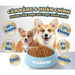 Thức ăn hạt cho chó con và chó mẹ cao cấp gói 1.5kg - Maxime Elite Puppy's & Mother Dog