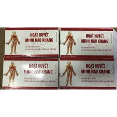 Hoạt Huyết Minh Não Khang  giảm đau đầu chóng mặt mất ngủ tăng lưu thông máu Hộp 30 viên