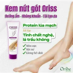 Kem nứt gót và dưỡng da chân tay Oriss tinh chất nghệ và trầu không tái tạo làm hồng gót Tuýp 30gr 847535
