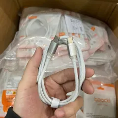Cáp sạc C to C 1M Toocki bọc dù (P124629)