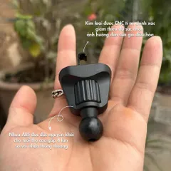 Giá Đỡ Điện Thoại Trên Ô Tô GCAR - V8 Kẹp Gắn Cửa Khe Gió Điều Hoà Xoay 360 Độ Vân Cacbon Phụ Tùng (P123988)