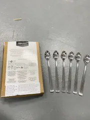 Bộ thìa Amazon Basics 6 món B07GJKFS6J - hàng Amazon Mỹ (P123873)