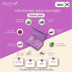 Pigina Premium Intimate Cleanser Hộp 6 viên (Hàn Quốc)