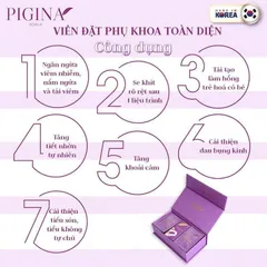 Pigina Premium Intimate Cleanser Hộp 6 viên (Hàn Quốc)