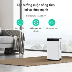 Máy hút ẩm bán dẫn thông minh Dehumidifier (Amz Mỹ )- có remote, đèn diệt khuẩn (P123372)