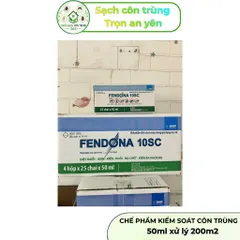 Fendona 10sc không mùi dung tích 50ml, xử lí côn trùng sạch muõi, kiến, gián, bọ chét, Basf Pháp