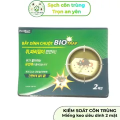 [Combo 10 miếng] Bio Trap – Keo siêu dính chuột & côn trùng dạng tấm tiện dụng, siêu dính 2 mặt